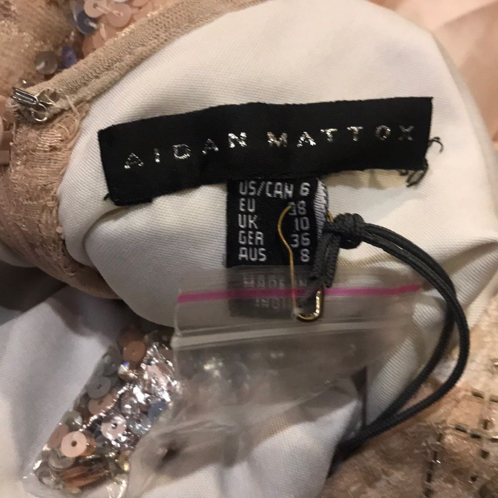 Anthropologie x BHLDN Aidan Mattox Viola Dress - Picture 3 of 7